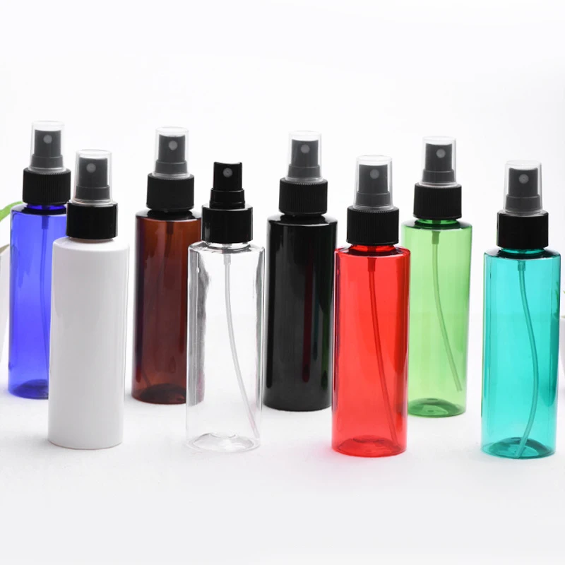 PET 1oz 30ml 50ml 100ml 120ml 150ml 200ml 250ml 500ml 4oz Empty Colorful Cosmetic Spray Alcohol Fine Mist Plastic Sprayer Bottle
