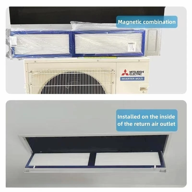 DIY High-efficiency AC Air Mask Filters Replacement for Air Conditioner