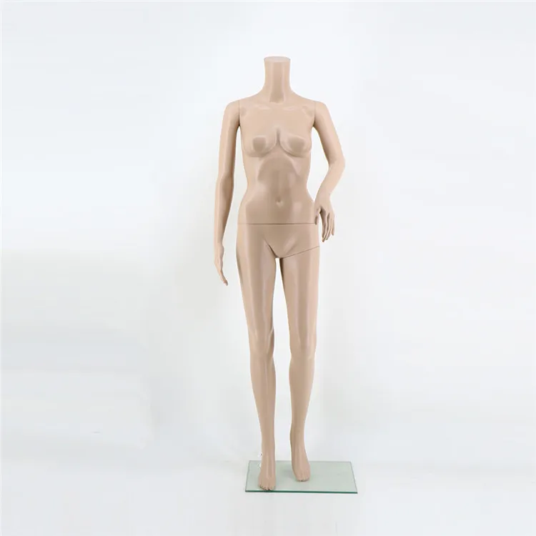 Hot selling high quality headless female mannequin and cheap  plastic headless female mannequins on sale