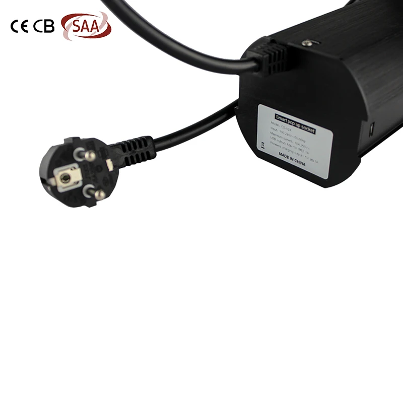 auto retractable power strip pop up plug eu tomada retrtil