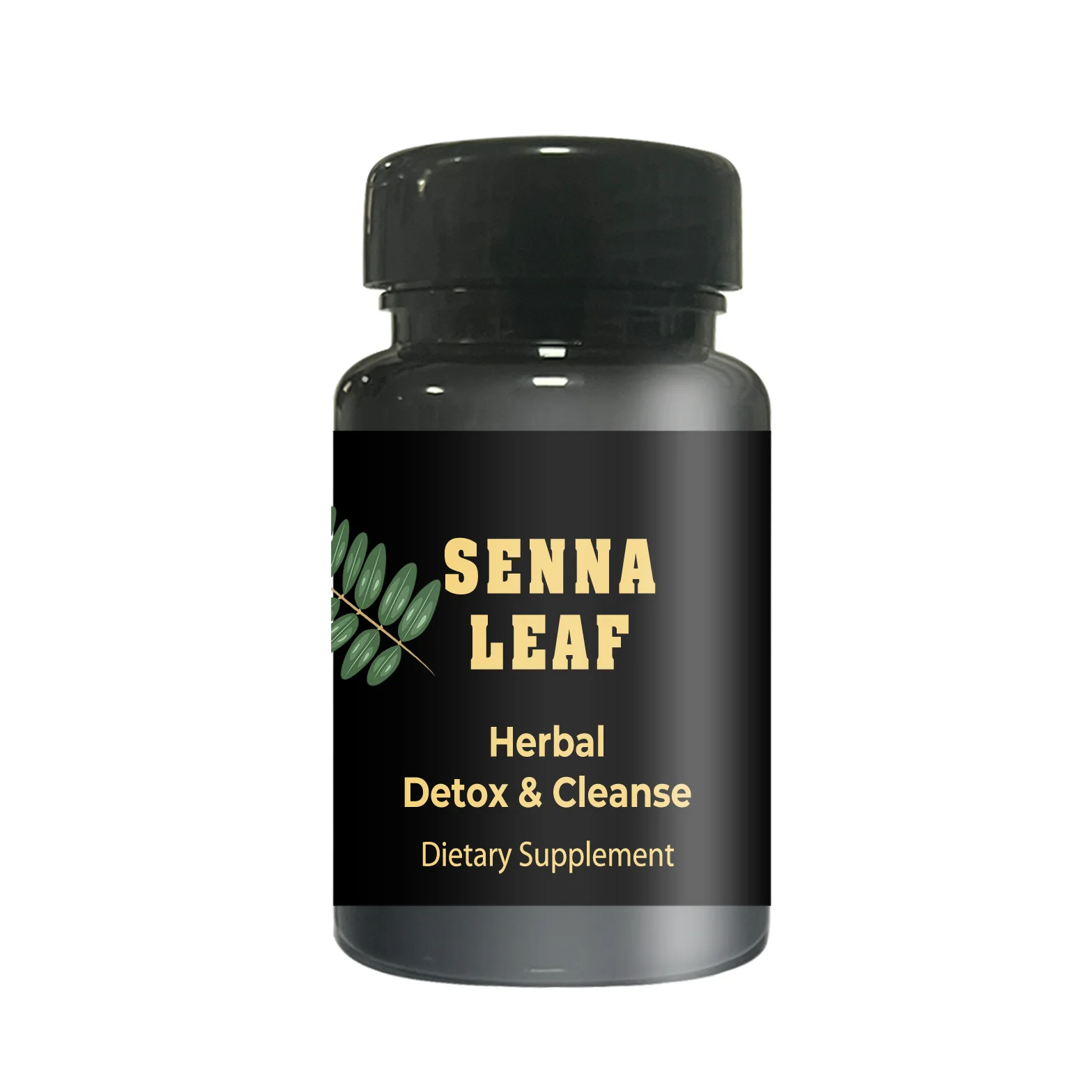 Private logo Senna leaf extract tablets 100% pure natural lose tummy fat flat belly