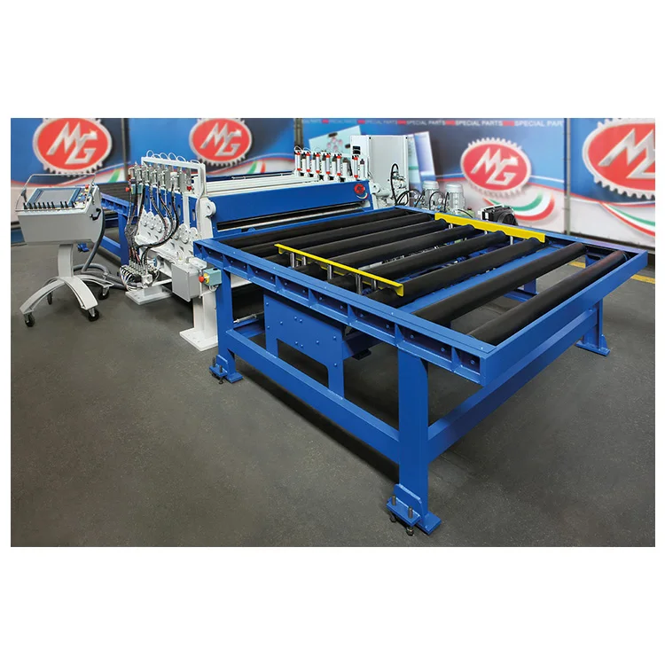 Italian Professional Customized Industrial Hydraulic Plate Metal Sheet Straighten Leveling Machine