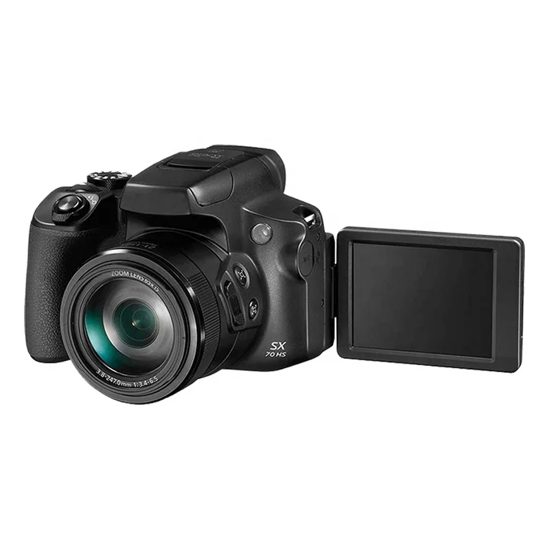 Лидер продаж для Powershot SX70 hs 20.3MP цифровая камера 65x оптический длинный зум-объектив 4K видео 3-дюймовый ЖК-экран с наклоном