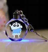 Брелок для ключей с 3d кристаллами брелок лазерной гравировкой