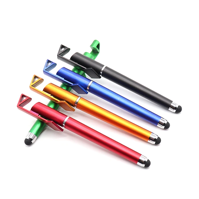 Colorful Pen Barrel Plastic QR Code Touch Screen Ball Pen for Business Gift