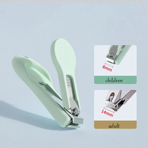 Baby Nail Clipper Set With Anti Pinch Meat Baby Scissors Safety Nail Clippers