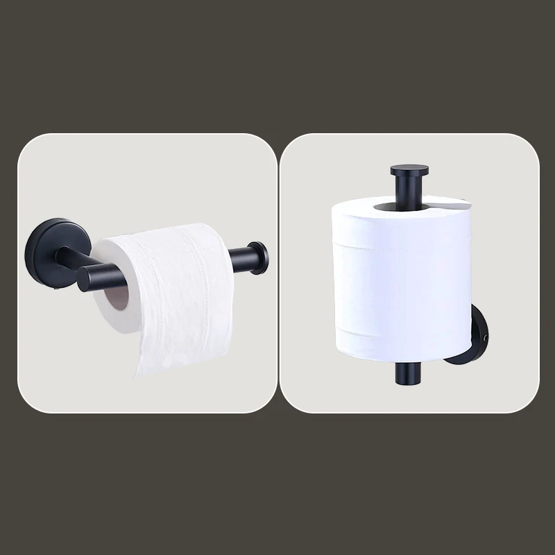 New product release punched wire drawing gold tissue holder installation firm and durable bathroom toilet paper holder