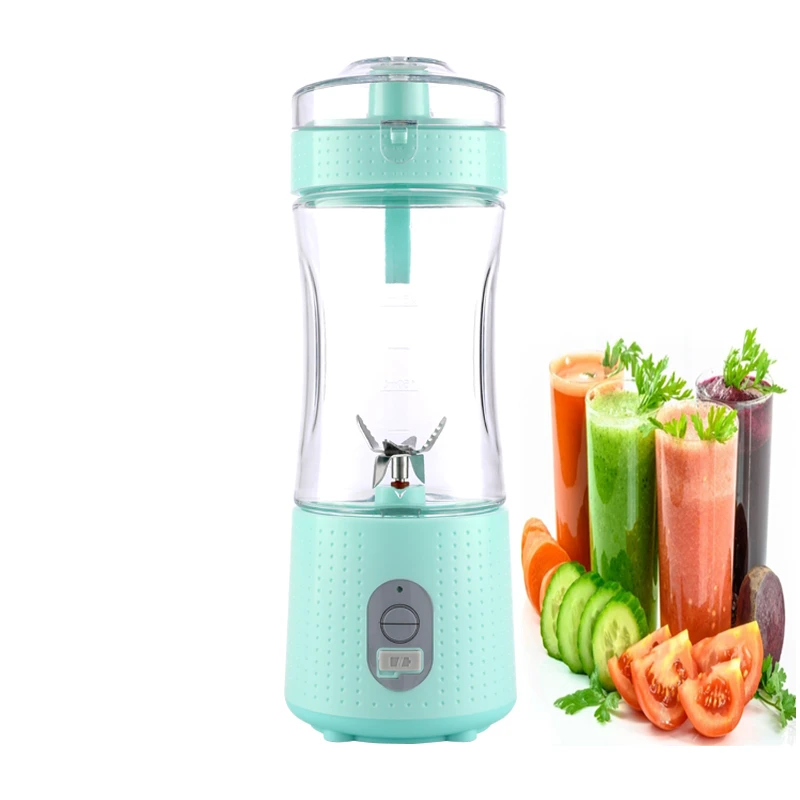 First Piece Special price battery operated portable fruit juice blender 380ml plastic electric hand cake mixer milktea cups