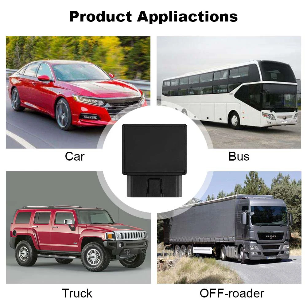 OBD 2G MIni GPS Tracker Wireless GPRS  GSM GPS Locator Car GPS Tracking Device Free APP