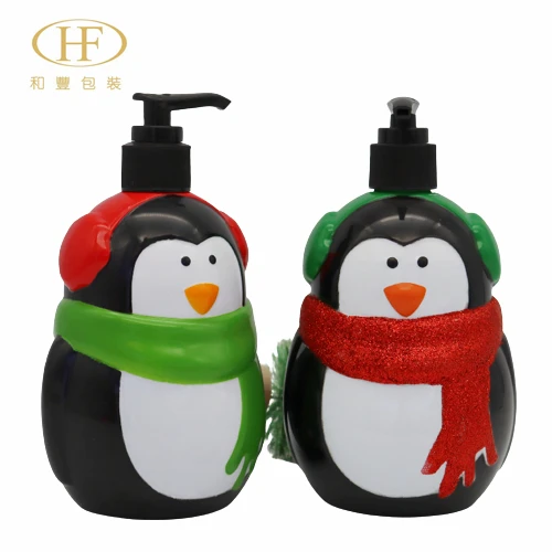 Biodegradable Cosmetic Bottles For Children Shampoo Lotion Liquid Sanitizer Christmas Halloween Bottles With Patent