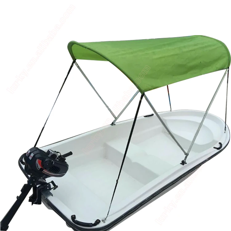 The newest rowing motor boat fishing boat with beautiful roof for sale