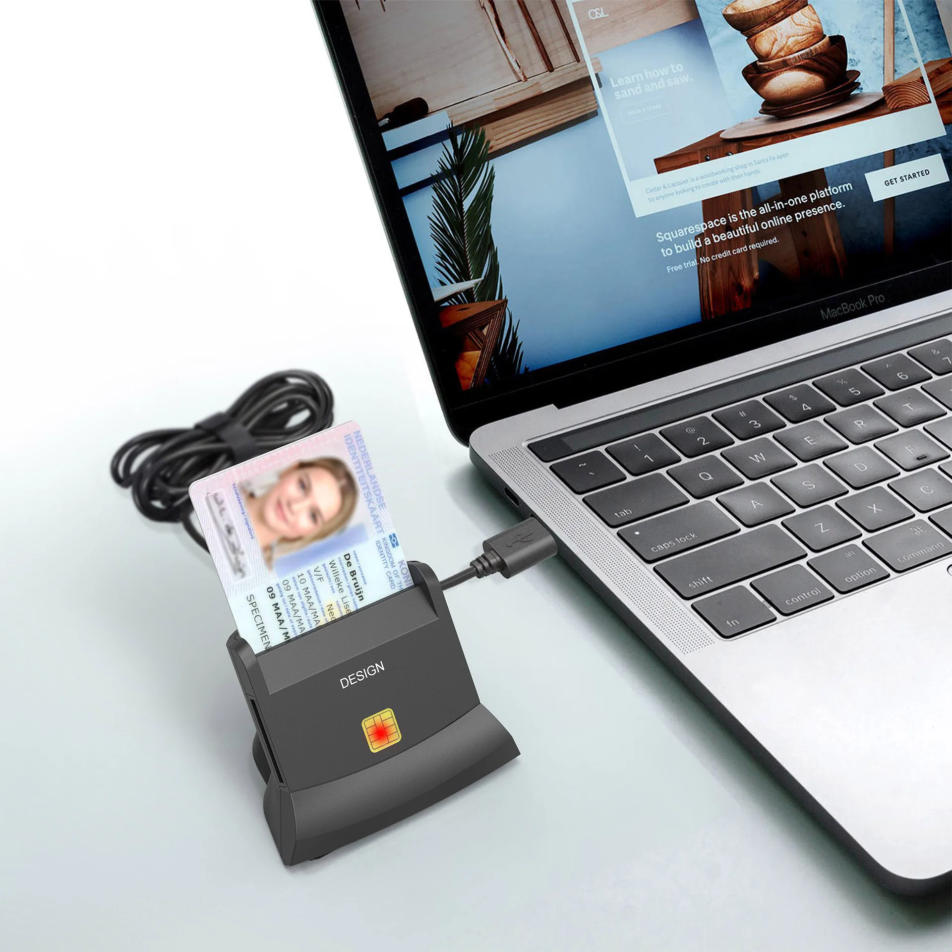Считыватель смарт-карт USB IC ID ISO 7816 считыватель кредитных с