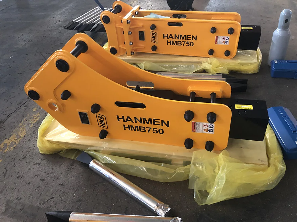 Backhoe loader hydraulic hammer jcb 3cx hydraulic Rock Breaker Hammer For 6-9 Tons Excavator