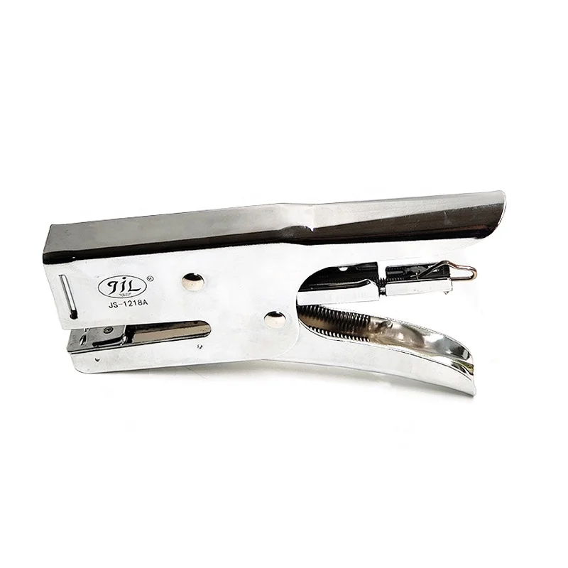 metal Plier Stapler For Home Office School All Metal Mechanism Stapler Handheld Metal Stapler