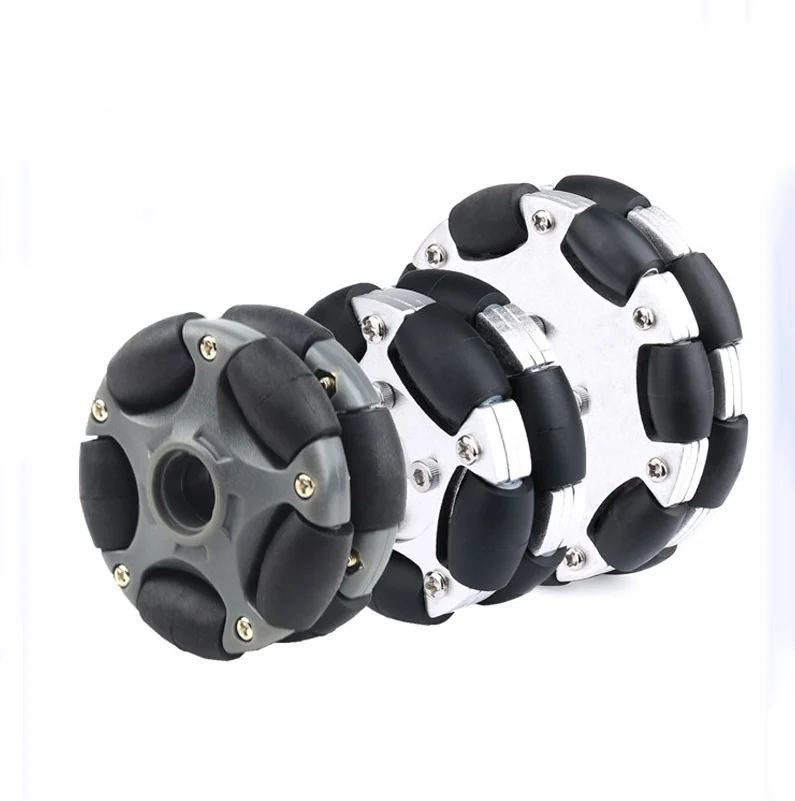 58mm metal omnidirectional wheel Fulai wheel 82mm omnidirectional wheel omni Robot ROS platform omnidirectional motion