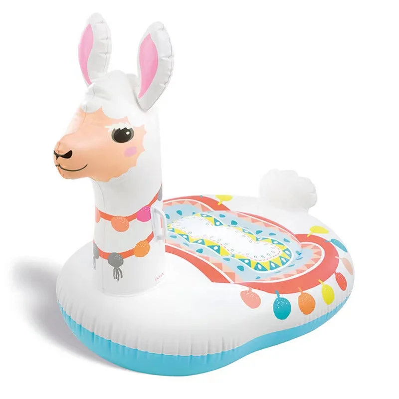 INTEX57250 Hot Peacock Sale Inflatable Boat Baby Swimming Boat Pvc Inflatable Children Swimming Float Boat Seat