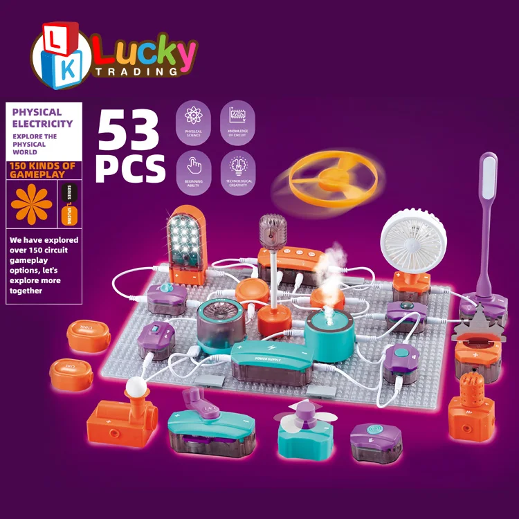 Stem Toys Educational Toys Science Kits Circuit Building Blocks Electric Science for Kids