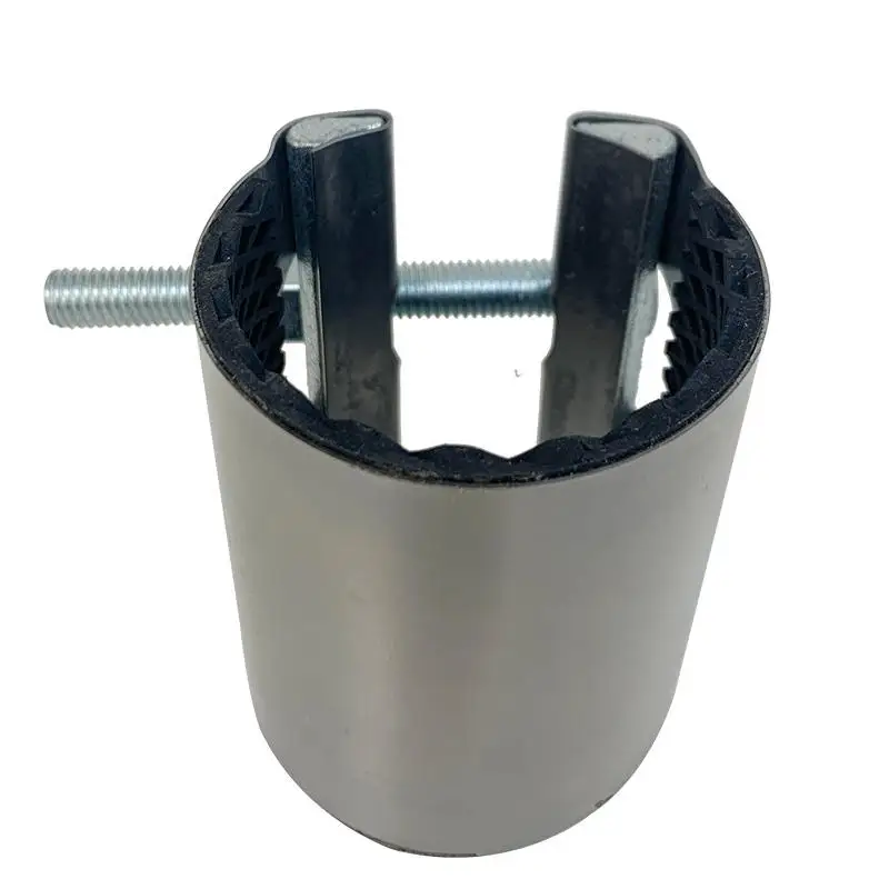 Newly designed   Stainless steel semi open small maintenance pipe clamp fittings