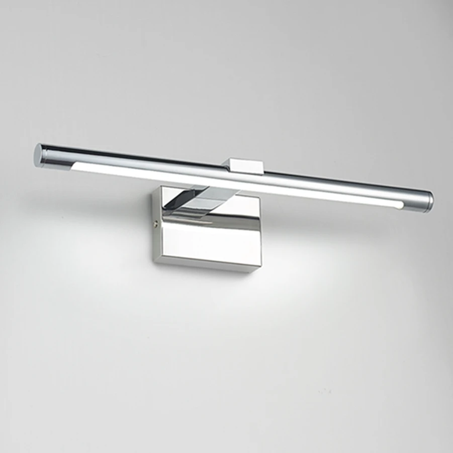 Wall lights indoor bathroom lighting mirror lamp ip44 bathroom wall Chrome mirrors picture hotel bathroom led vanity light
