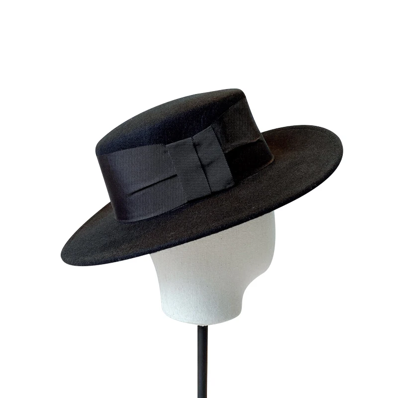Винтажная Элегантная стильная брендовая Роскошная австралийская фетровая шляпа из 100% шерсти с