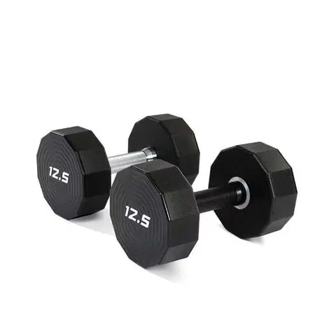 Wholesale New Popular Gym Fitness  Equipment Accessories Urethane 12-Sided(CPU) Dumbbell