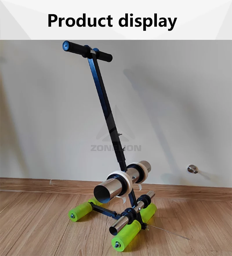 Manual Court Tape Machine Turning Floor Line Marking Tool Playground Basketball Court Tape Marking Machine