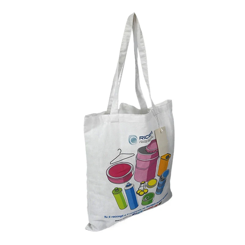 New Design Personalized Fashion Natural Candy Color, Recycled Shopping Cotton Tote Canvas bags With Gusset Sublimation/