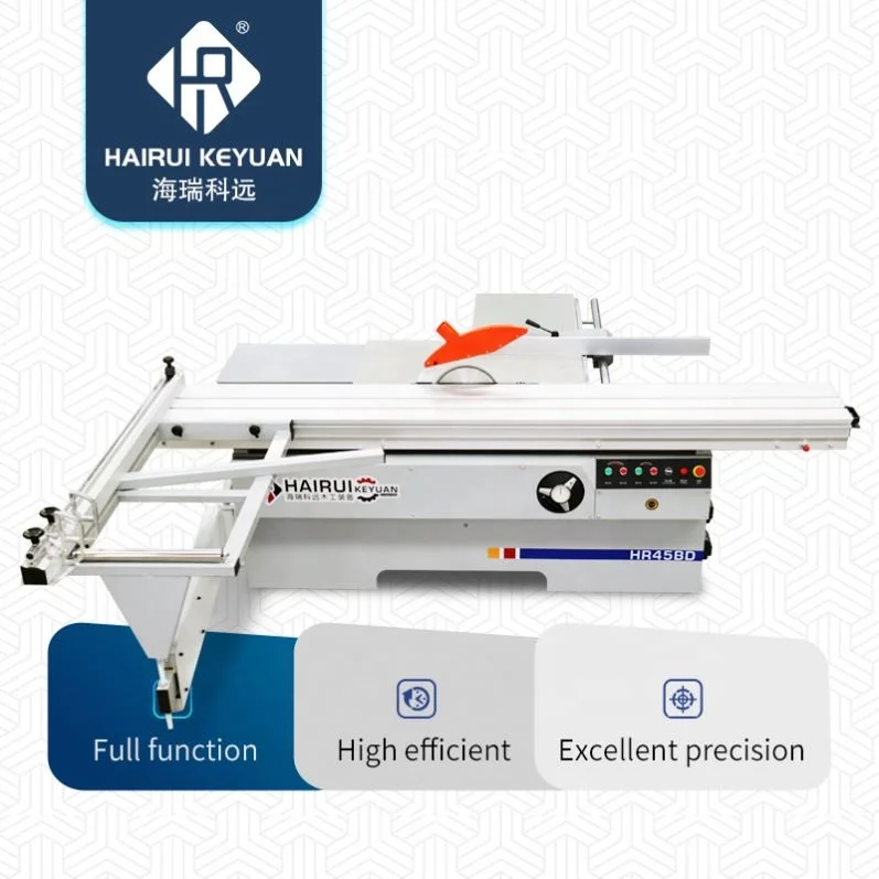 Multifunction Sliding Table Saw Melamine Board Cutting Machine Panel Saw With Mitre Square Ruler