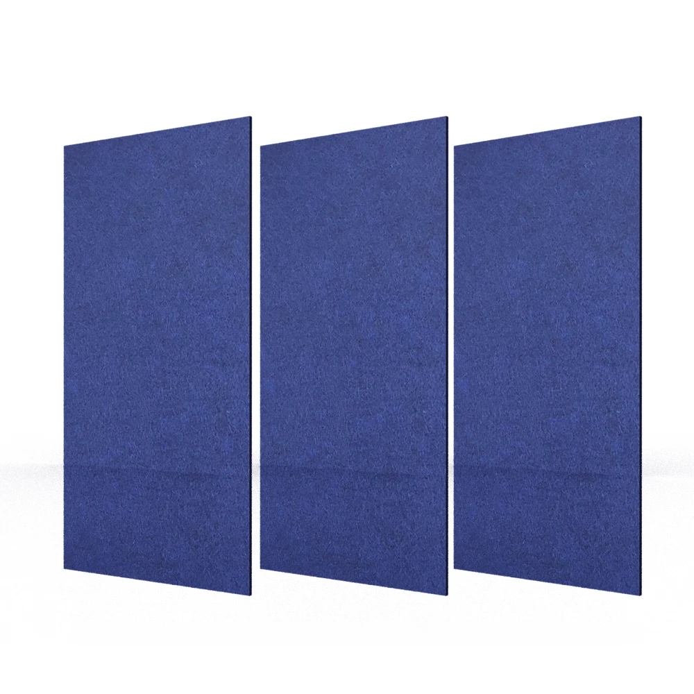 9mm fabric pet acoustic felt panels sound insulation auditorium diffuser acoustic soundproof panel studio acoustic panels white