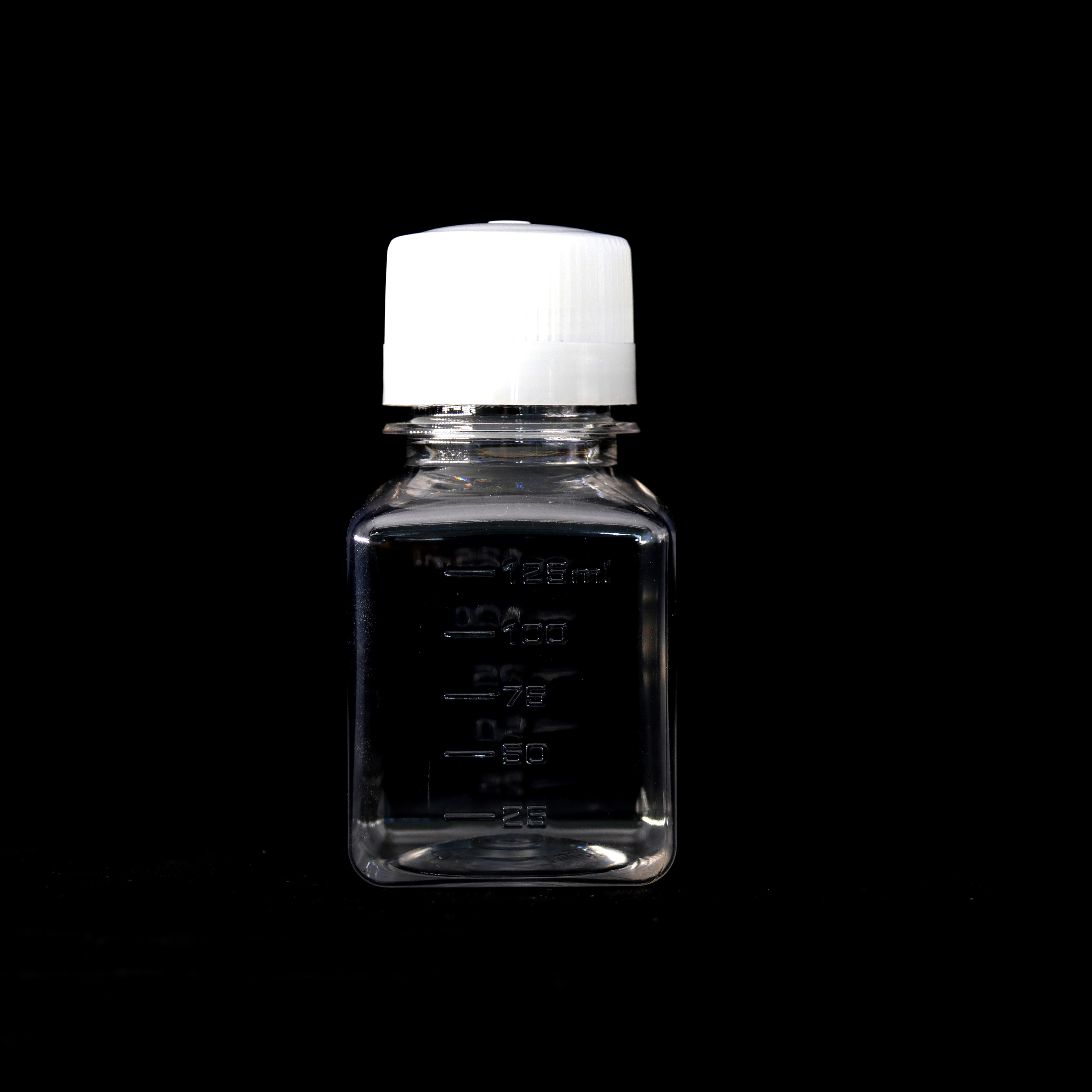 Food Grade Plastic Cell Culture products Transparent plastic bottle Leakproof for cell culture