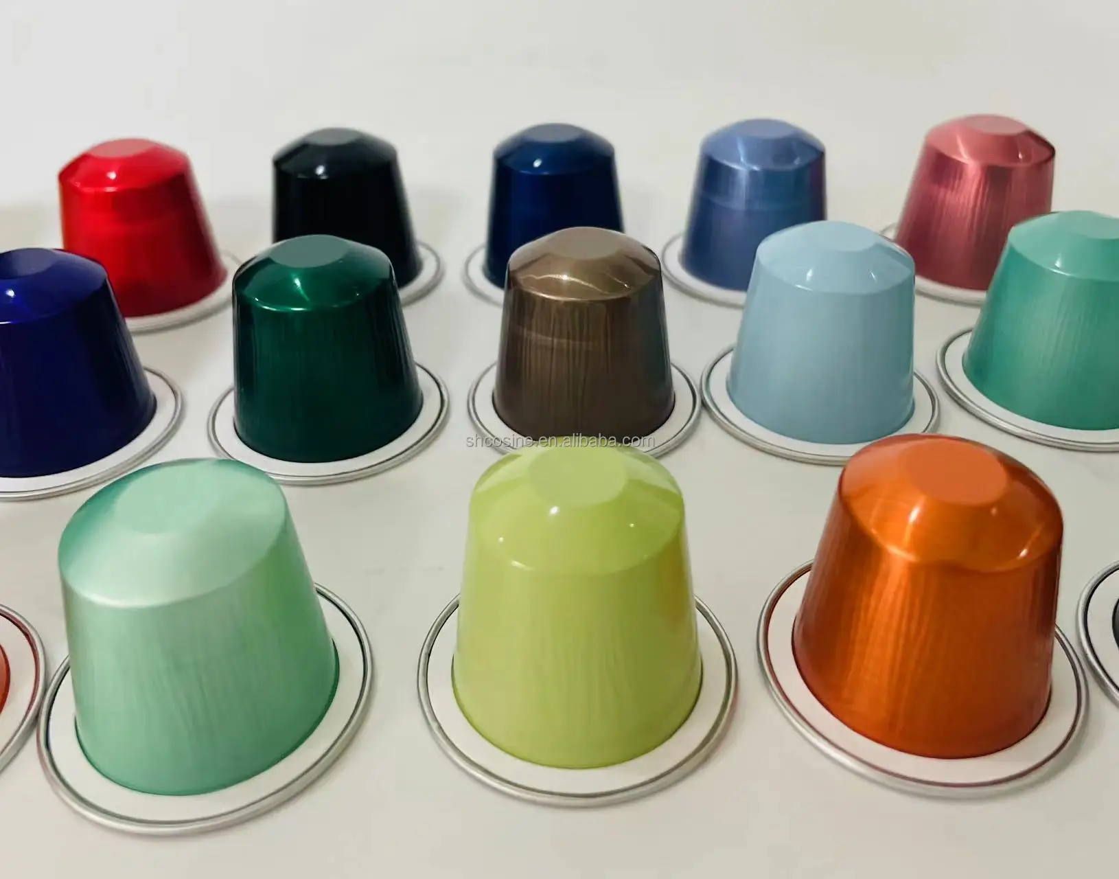 empty 37 mm portable Cheap aluminum nes coffee capsules producer