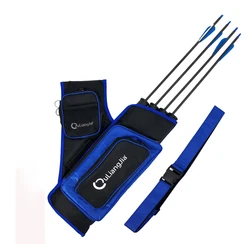 Chinese Factory Wholesale Hunting Hip Quiver Archery Field 4 Tubes Arrow Quiver