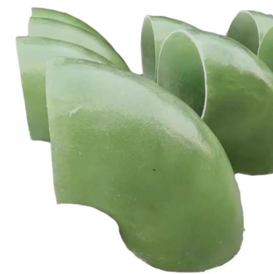 FRP pipe fittings pressure short-circuit flange elbow tee variable diameter special-shaped custom anti-corrosion FPR air valve