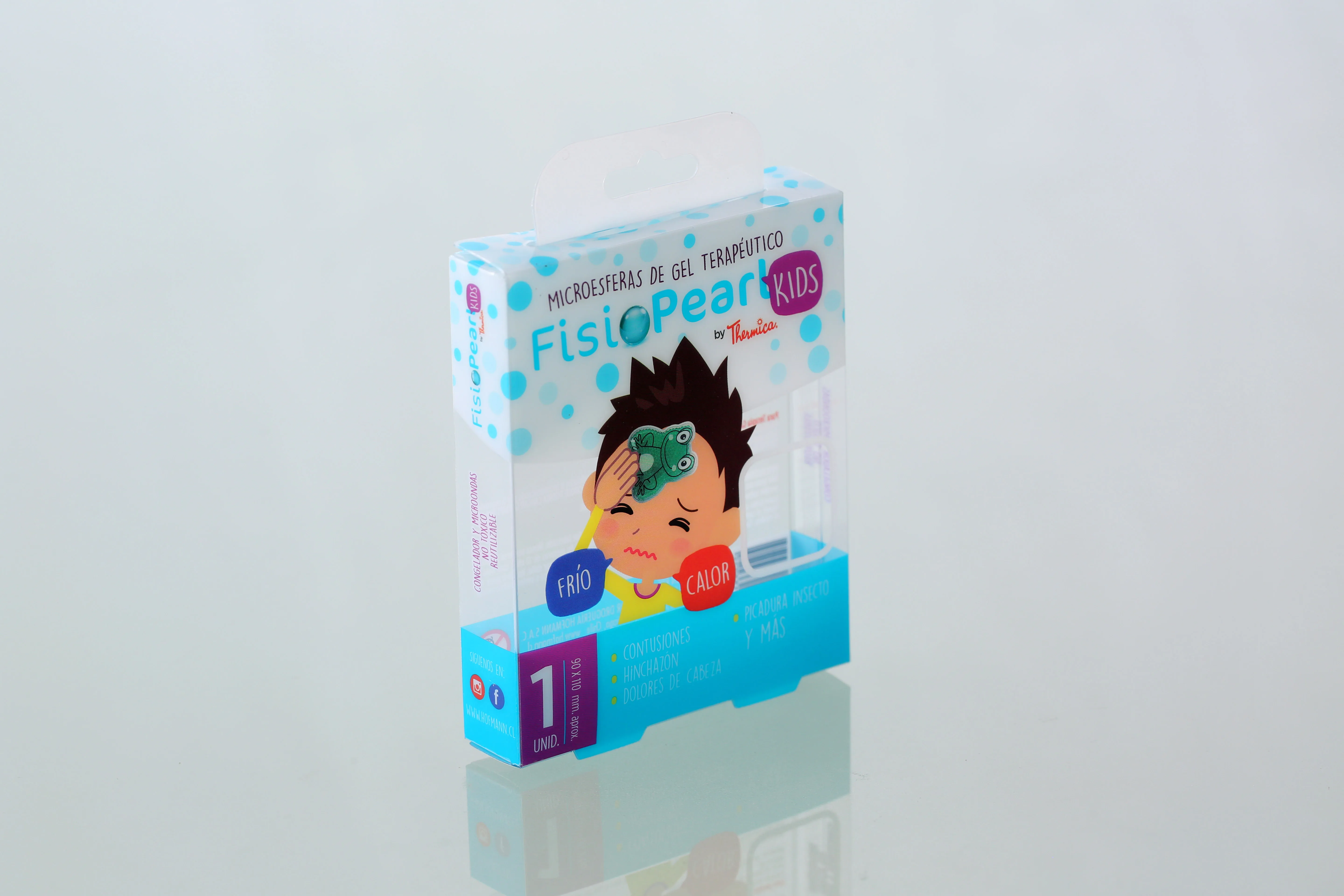 Custom PET PVC Storage packaging retail boxes OEM&ODM Clear Printed Hot&Cold GEL BEAD PACK Box