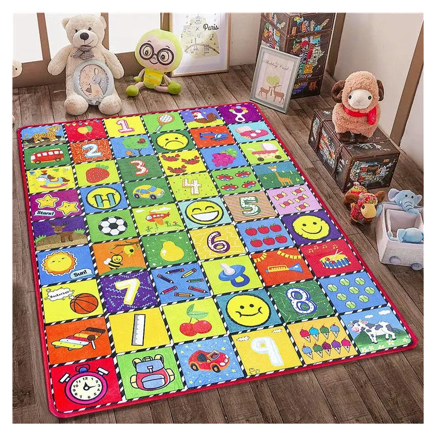 Очень большие коврики для начальной школы, Детский ковер и ковер для шрифт-класса Sassoon