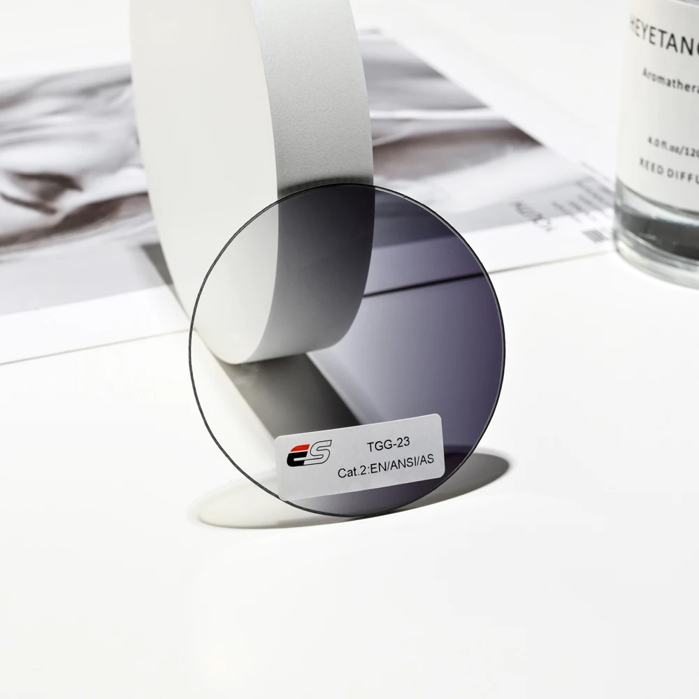 Wholesale Hot sales Fashion TR18 Gradient Sunglasses Lenses Color Gradient Nylon Material Anti-Impact Eyeglasses lens