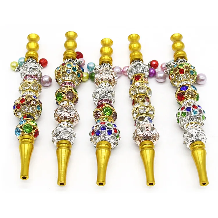 Hot selling Gold  Shisha Hookah Mouth Tips  Smoking Accessories wholesale