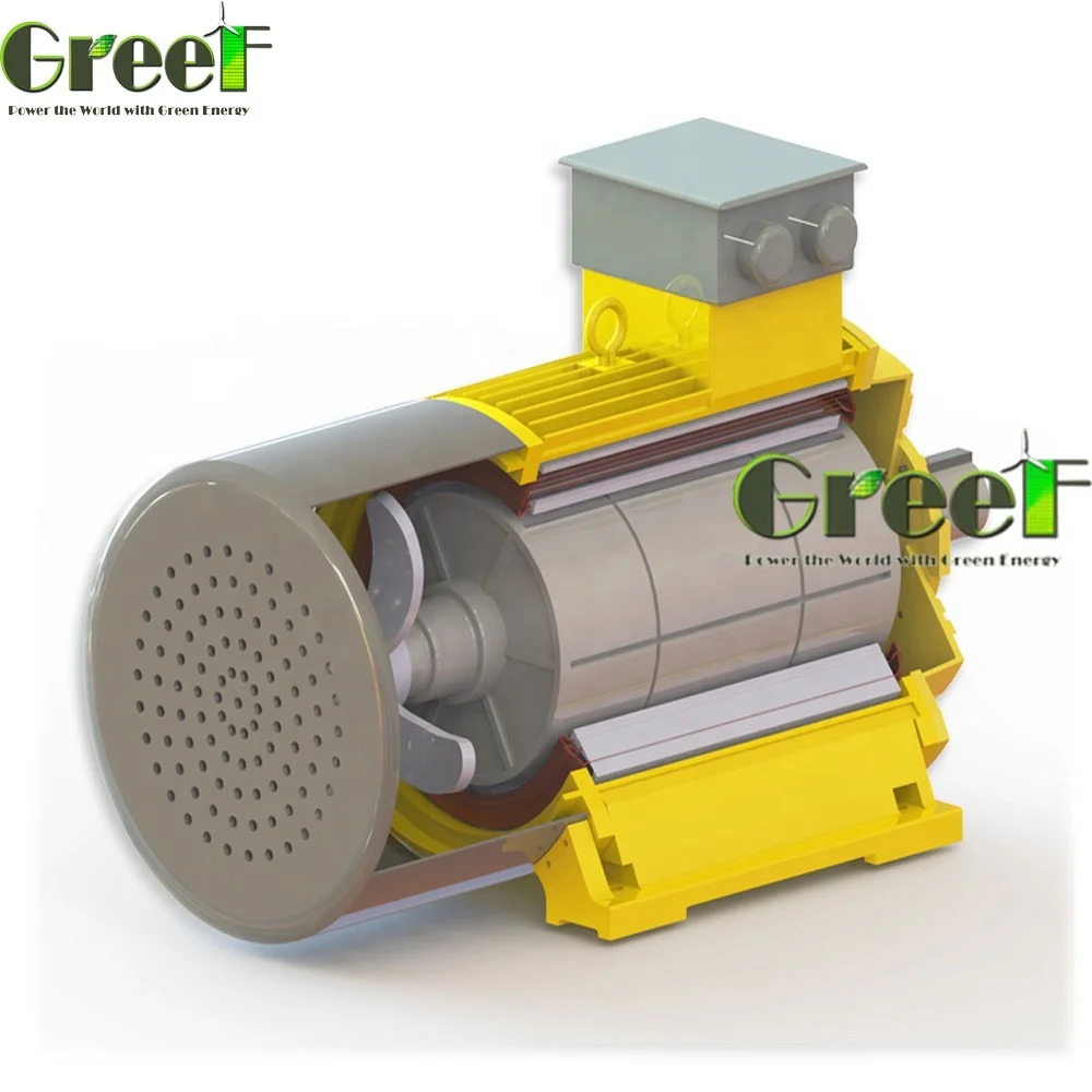 Free Energy Low rpm permanent magnet generator 1MW 2MW 3MW 5MW