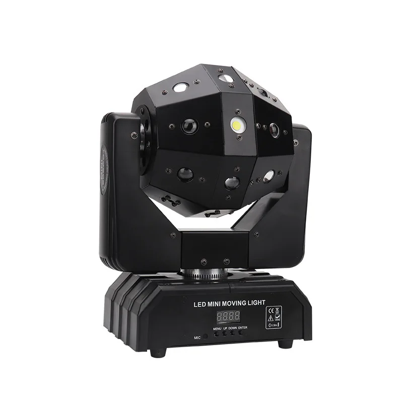 Disco Bar Lighting 16pcs 3W RGB Led Stage Light Small Cube Moving Head Magic Ball Light