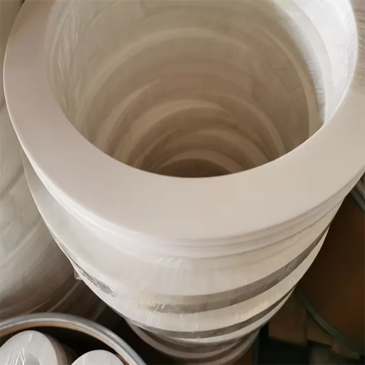 wholesale custom white ptfe sheet gasket 5mm ptfe piston ring flange gasket mechanical seal ptfe plastic ring