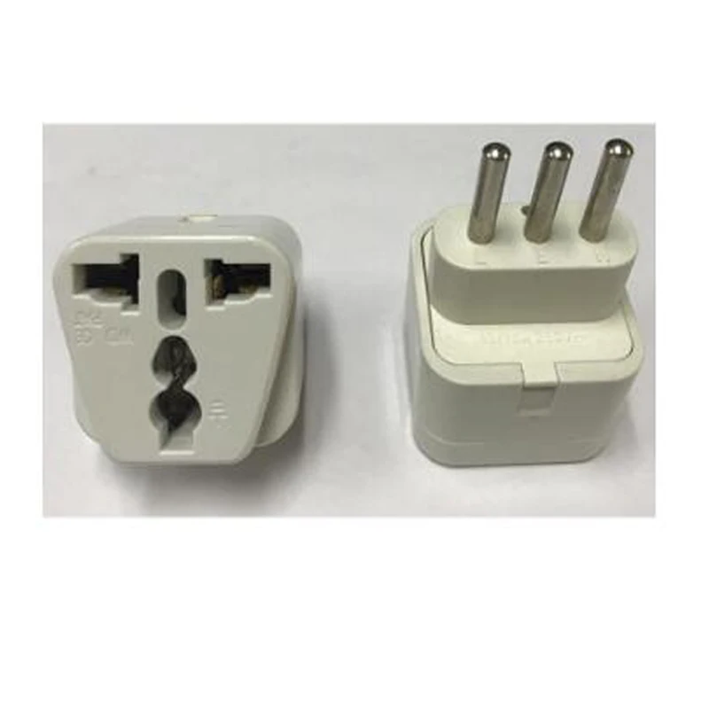 3 pin IT Conversion plug Travel Universal UK/US/EU to Italy Milan Chile Vatican Italian Travel AC Power Adapter Plug Converter