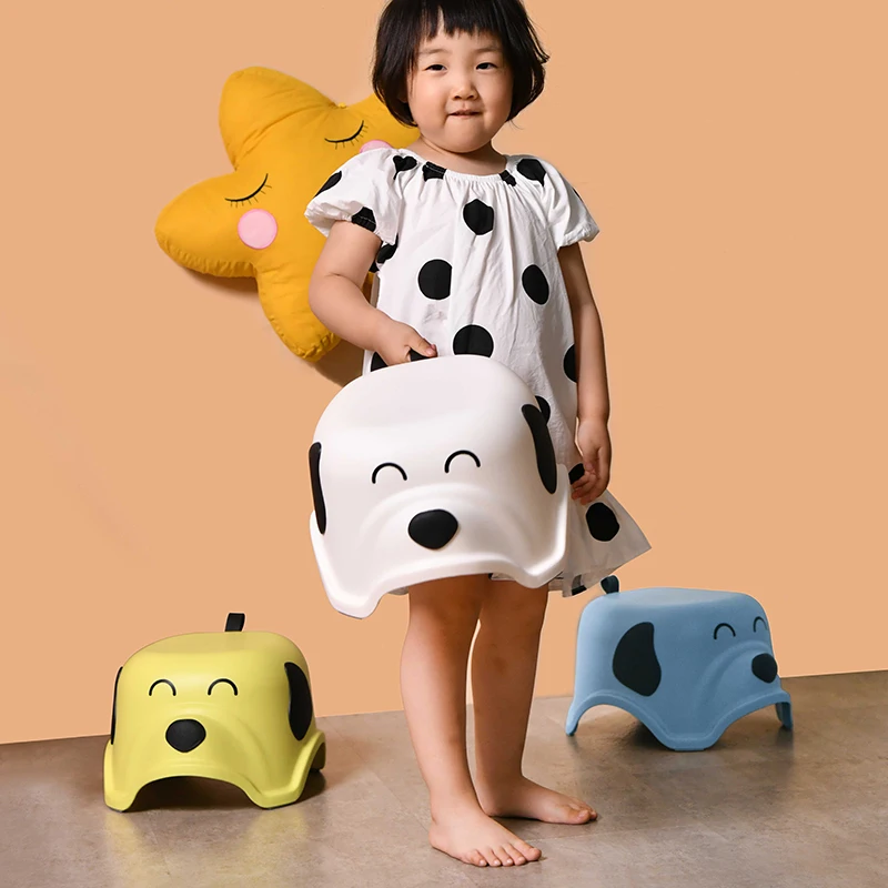 High Quality Manufacturer Supply Anti-slip Stool Plastic Toilet Step Stool Wholesale Living Room Furniture Modern Stool