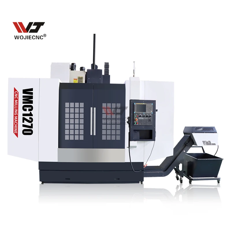 Siemens System CNC Machining Center VMC1270Taiwan Brand Spindle CNC Milling Machine With 4 axis