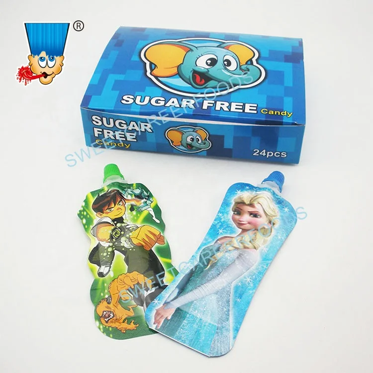 Без сахара, фруктовый джем, жидкий гель, конфеты