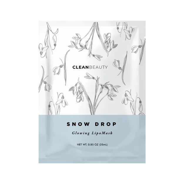 OEM  customized private label glowing lipomask snowdrop anti-aging  lipomask facial mask manufacturer