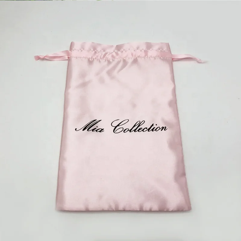 Recyclable New Fashion Silk Dust Sunglasses Pouch Bag For Wigs  Drawstring Pouch For Clothing Skin Care