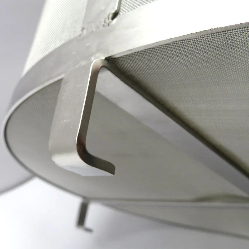 Hop Spider 300 Micron Mesh Stainless Steel Hop Filter Strainer For Home Beer Brewing Kettle 4*10inch Or 6*14inch