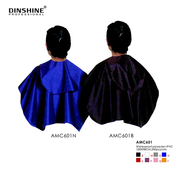 Dinshine High Quality  Customized Salon Hairdressing shampoo cape