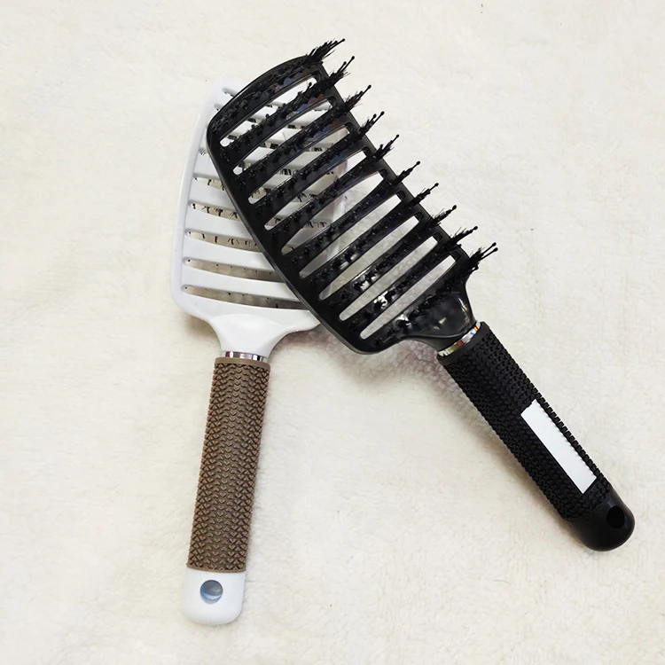 Fashion Soft Matte Finishing Top Magic Hair Brush, Hair Style Tool Extension Tangle Personalized Detangling Hair Brush