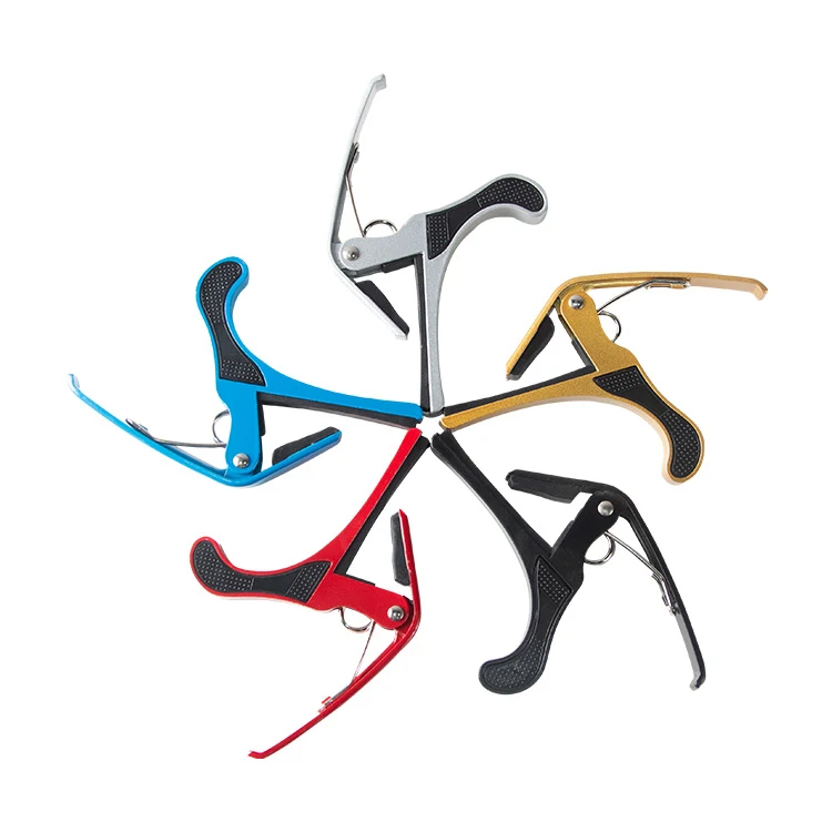 Factory wholesale Hot selling handle adjustable classic acoustic guitar accessories capo